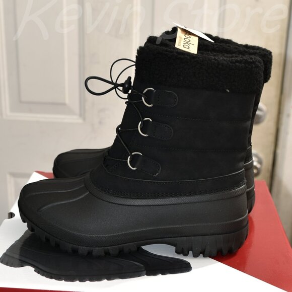 Ladies cold Weather Snow boot Black - Picture 5 of 10